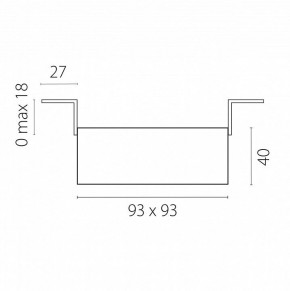 Встраиваемый светильник Lightstar Domino G214503 в Приобье - priobie.ok-mebel.com | фото 4