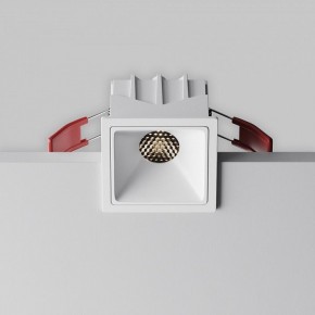 Встраиваемый светильник Maytoni Alfa LED DL043-01-10W4K-SQ-W-1 в Приобье - priobie.ok-mebel.com | фото 3