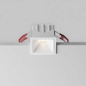 Встраиваемый светильник Maytoni Alfa LED DL043-01-10W4K-SQ-W-1 в Приобье - priobie.ok-mebel.com | фото 6