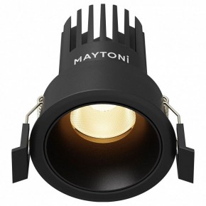 Встраиваемый светильник Maytoni Dip DL115-10W-2.7K-B в Приобье - priobie.ok-mebel.com | фото