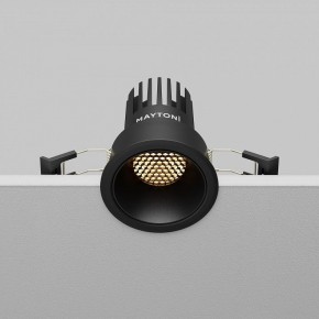 Встраиваемый светильник Maytoni Dip DL115-10W-2.7K-B в Приобье - priobie.ok-mebel.com | фото 7