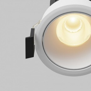 Встраиваемый светильник Maytoni Dip DL115-10W-2.7K-W в Приобье - priobie.ok-mebel.com | фото 11