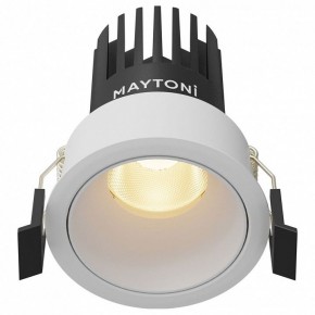 Встраиваемый светильник Maytoni Dip DL115-10W-2.7K-W в Приобье - priobie.ok-mebel.com | фото 2
