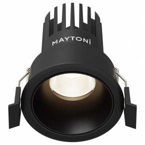 Встраиваемый светильник Maytoni Dip DL115-10W-4K-B в Приобье - priobie.ok-mebel.com | фото