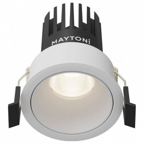 Встраиваемый светильник Maytoni Dip DL115-10W-4K-W в Приобье - priobie.ok-mebel.com | фото