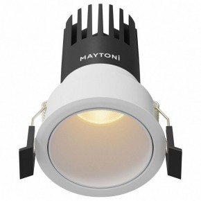 Встраиваемый светильник Maytoni Dip DL116-10W-2.7K-W в Приобье - priobie.ok-mebel.com | фото 2