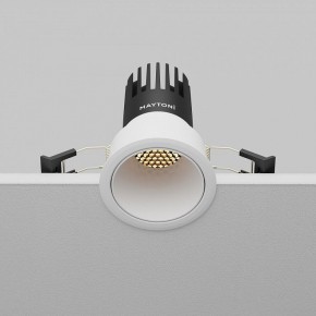Встраиваемый светильник Maytoni Dip DL116-10W-2.7K-W в Приобье - priobie.ok-mebel.com | фото 7