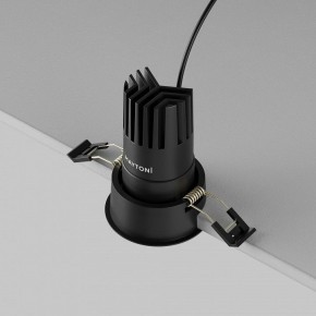 Встраиваемый светильник Maytoni Dip DL116-10W-4K-B в Приобье - priobie.ok-mebel.com | фото 6
