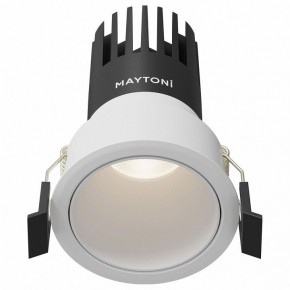 Встраиваемый светильник Maytoni Dip DL116-10W-4K-W в Приобье - priobie.ok-mebel.com | фото
