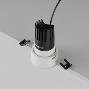 Встраиваемый светильник Maytoni Dip DL116-10W-4K-W в Приобье - priobie.ok-mebel.com | фото 6