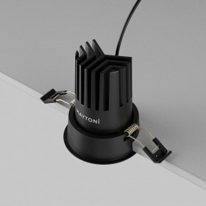 Встраиваемый светильник Maytoni Dip DL117-15W-2.7K-B в Приобье - priobie.ok-mebel.com | фото 11
