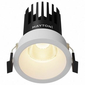 Встраиваемый светильник Maytoni Dip DL117-15W-2.7K-W в Приобье - priobie.ok-mebel.com | фото