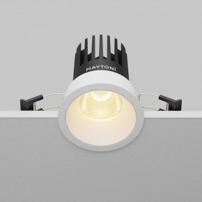 Встраиваемый светильник Maytoni Dip DL117-15W-2.7K-W в Приобье - priobie.ok-mebel.com | фото 4