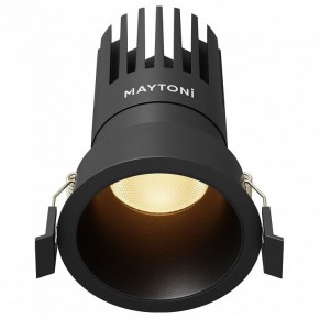 Встраиваемый светильник Maytoni Dip DL118-15W-2.7K-B в Приобье - priobie.ok-mebel.com | фото