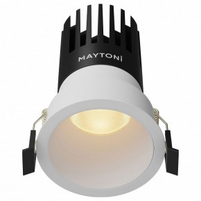 Встраиваемый светильник Maytoni Dip DL118-15W-2.7K-W в Приобье - priobie.ok-mebel.com | фото