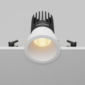 Встраиваемый светильник Maytoni Dip DL118-15W-2.7K-W в Приобье - priobie.ok-mebel.com | фото 5
