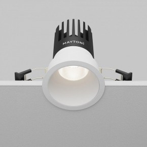 Встраиваемый светильник Maytoni Dip DL118-15W-4K-W в Приобье - priobie.ok-mebel.com | фото 5