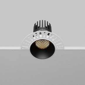 Встраиваемый светильник Maytoni Dip DL119-10W-2.7K-TRS-B в Приобье - priobie.ok-mebel.com | фото 7