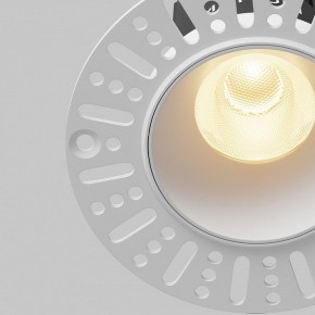 Встраиваемый светильник Maytoni Dip DL119-10W-2.7K-TRS-W в Приобье - priobie.ok-mebel.com | фото 11