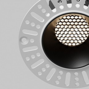 Встраиваемый светильник Maytoni Dip DL119-10W-4K-TRS-B в Приобье - priobie.ok-mebel.com | фото 11