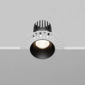 Встраиваемый светильник Maytoni Dip DL119-10W-4K-TRS-B в Приобье - priobie.ok-mebel.com | фото 4