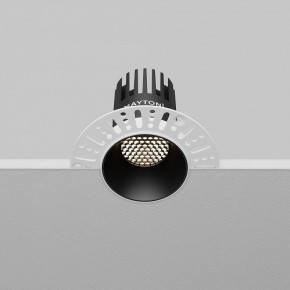 Встраиваемый светильник Maytoni Dip DL119-10W-4K-TRS-B в Приобье - priobie.ok-mebel.com | фото 6