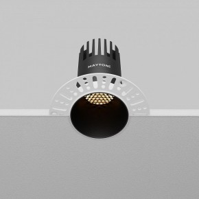 Встраиваемый светильник Maytoni Dip DL120-10W-2.7K-TRS-B в Приобье - priobie.ok-mebel.com | фото 7