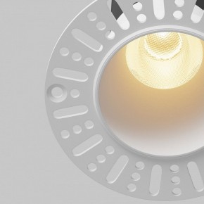 Встраиваемый светильник Maytoni Dip DL120-10W-2.7K-TRS-W в Приобье - priobie.ok-mebel.com | фото 4