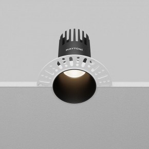 Встраиваемый светильник Maytoni Dip DL120-10W-4K-TRS-B в Приобье - priobie.ok-mebel.com | фото 5