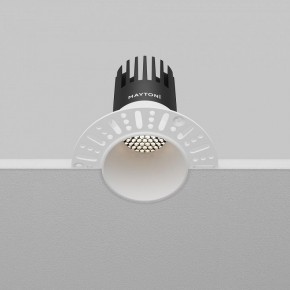 Встраиваемый светильник Maytoni Dip DL120-10W-4K-TRS-W в Приобье - priobie.ok-mebel.com | фото 7