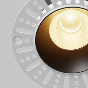 Встраиваемый светильник Maytoni Dip DL121-15W-2.7K-TRS-B в Приобье - priobie.ok-mebel.com | фото 11