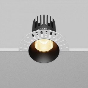 Встраиваемый светильник Maytoni Dip DL121-15W-2.7K-TRS-B в Приобье - priobie.ok-mebel.com | фото 5