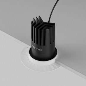 Встраиваемый светильник Maytoni Dip DL121-15W-2.7K-TRS-B в Приобье - priobie.ok-mebel.com | фото 6