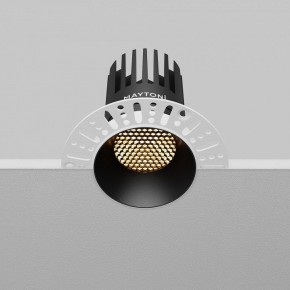 Встраиваемый светильник Maytoni Dip DL121-15W-2.7K-TRS-B в Приобье - priobie.ok-mebel.com | фото 7