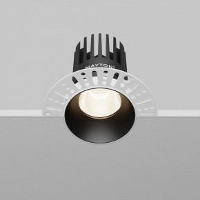 Встраиваемый светильник Maytoni Dip DL121-15W-4K-TRS-B в Приобье - priobie.ok-mebel.com | фото 4
