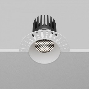 Встраиваемый светильник Maytoni Dip DL121-15W-4K-TRS-W в Приобье - priobie.ok-mebel.com | фото 7