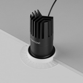 Встраиваемый светильник Maytoni Dip DL122-15W-2.7K-TRS-B в Приобье - priobie.ok-mebel.com | фото 6