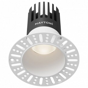 Встраиваемый светильник Maytoni Dip DL122-15W-4K-TRS-W в Приобье - priobie.ok-mebel.com | фото