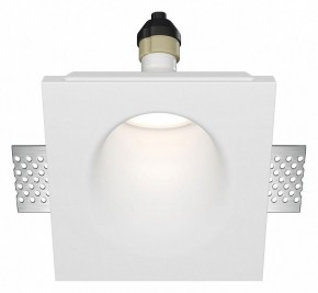 Встраиваемый светильник Maytoni Gyps Modern DL001-WW-01-W в Приобье - priobie.ok-mebel.com | фото 1