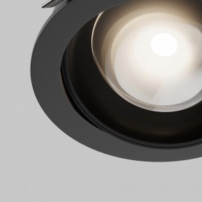 Встраиваемый светильник Maytoni Lens DL105-12W4K-B в Приобье - priobie.ok-mebel.com | фото 8