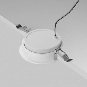 Встраиваемый светильник Maytoni Lens DL105-12W4K-W в Приобье - priobie.ok-mebel.com | фото 4