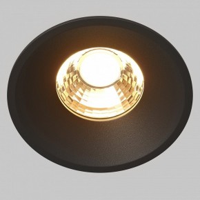 Встраиваемый светильник Maytoni Round DL058-12W2.7K-B в Приобье - priobie.ok-mebel.com | фото 2