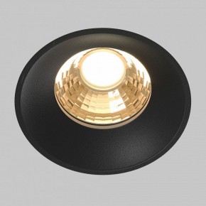 Встраиваемый светильник Maytoni Round DL058-12W2.7K-TRS-B в Приобье - priobie.ok-mebel.com | фото 2