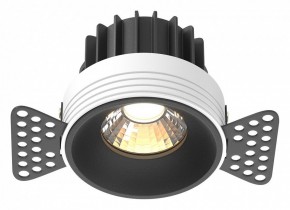 Встраиваемый светильник Maytoni Round DL058-12W3K-TRS-B в Приобье - priobie.ok-mebel.com | фото