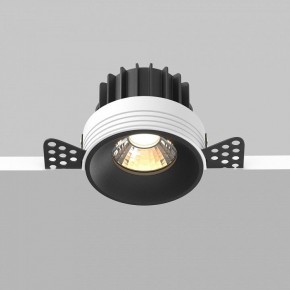Встраиваемый светильник Maytoni Round DL058-12W3K-TRS-B в Приобье - priobie.ok-mebel.com | фото 4