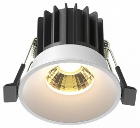 Встраиваемый светильник Maytoni Round DL058-7W2.7K-W в Приобье - priobie.ok-mebel.com | фото 2