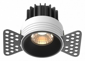Встраиваемый светильник Maytoni Round DL058-7W3K-TRS-B в Приобье - priobie.ok-mebel.com | фото 2
