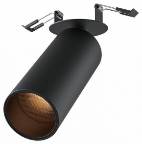 Встраиваемый светильник на штанге Maytoni FOCUS LED C053CL-L12W2.7K-W-B в Приобье - priobie.ok-mebel.com | фото