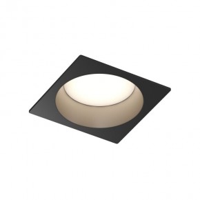 Встраиваемый влагозащищенный светильник DEEP, IP65, 15 Вт, GU5.3, LED, черный, пластик в Приобье - priobie.ok-mebel.com | фото 4