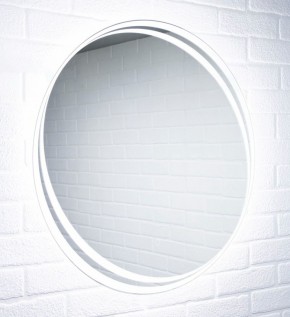 Зеркало Берг 700х700 с подсветкой Домино (GL7055Z) в Приобье - priobie.ok-mebel.com | фото 3